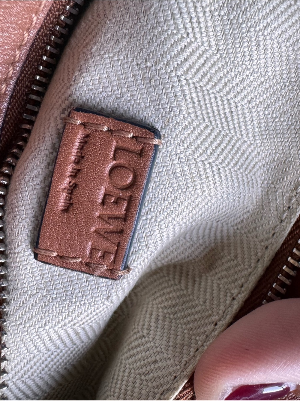 Loewe Tan Calfskin Mini Puzzle Small Top-Handle Leather Bag- PRICE IS FIRM - Picture 11 of 14